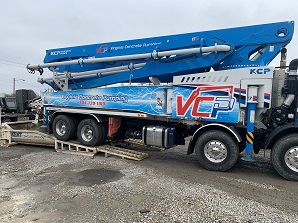 Kent Concrete Pumping Truck